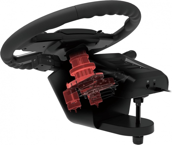 Kierownica przewodowa Hori Force Feedback Truck Control System for PC Black (HRPC0400) - obraz 4