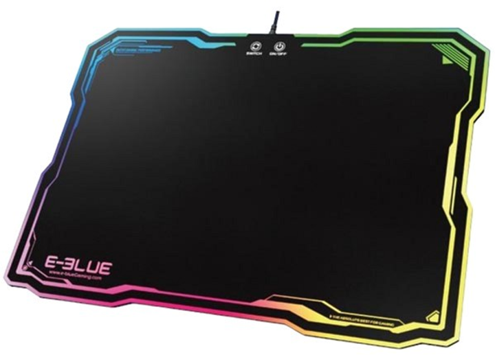 Ігрова поверхня E-Blue RGB 36.5 x 26.5 см Control Black (EMP013BKAA-IU) - зображення 2