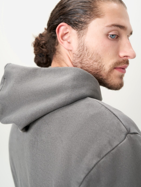 Худі чоловіче Reebok Ri Washed Oth Hood 100205480 2XL Чорне (1200143834237) - зображення 3