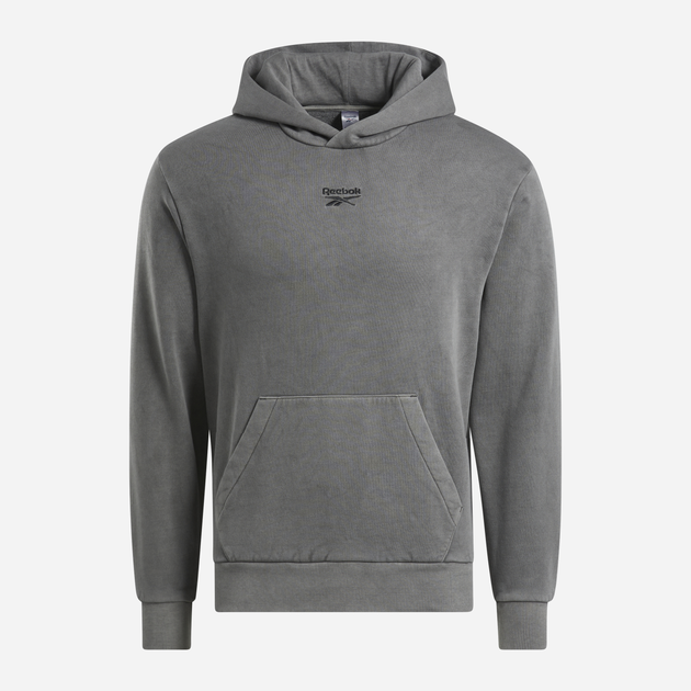 Худі чоловіче Reebok Ri Washed Oth Hood 100205480 XL Чорне (1200143834220) - зображення 4