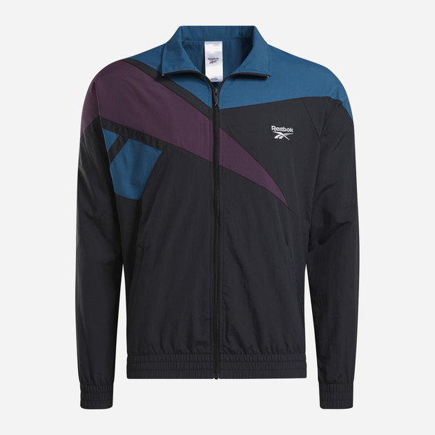 Спортивна кофта чоловіча Reebok Cl F Fr Tracktop 100206048 2XS Чорна (1200143879924) - зображення 1