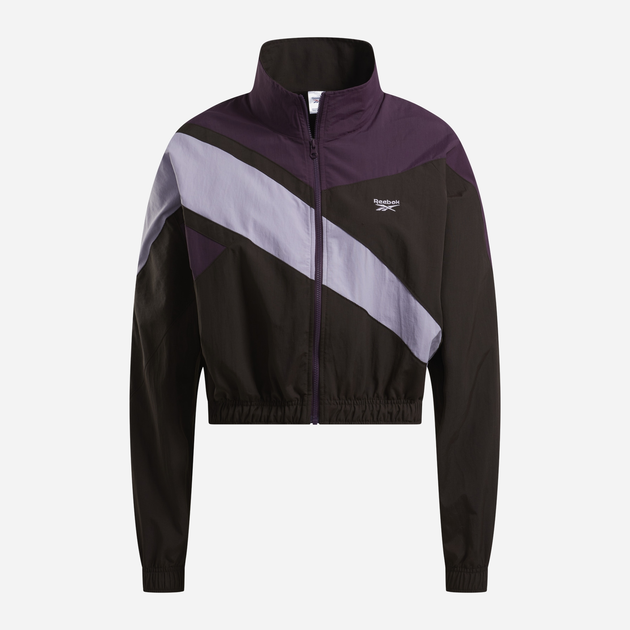 Спортивна кофта жіноча Reebok Cl Fr Track Top 100206054 M Чорна (1200143860564) - зображення 5