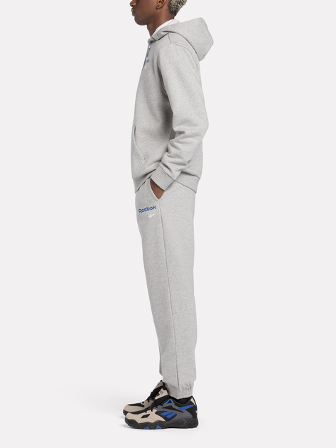 Спортивні штани чоловічі Reebok Ri Brand Proud Jogger 100208577 M Сірі (1200143738269) - зображення 3