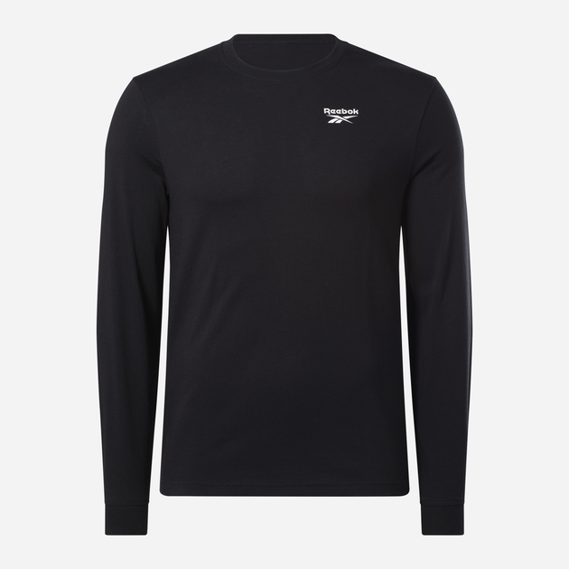 Акція на Лонгслів чоловічий Reebok Identity Small Logo Ls Tee 100070399 L Чорний від Rozetka