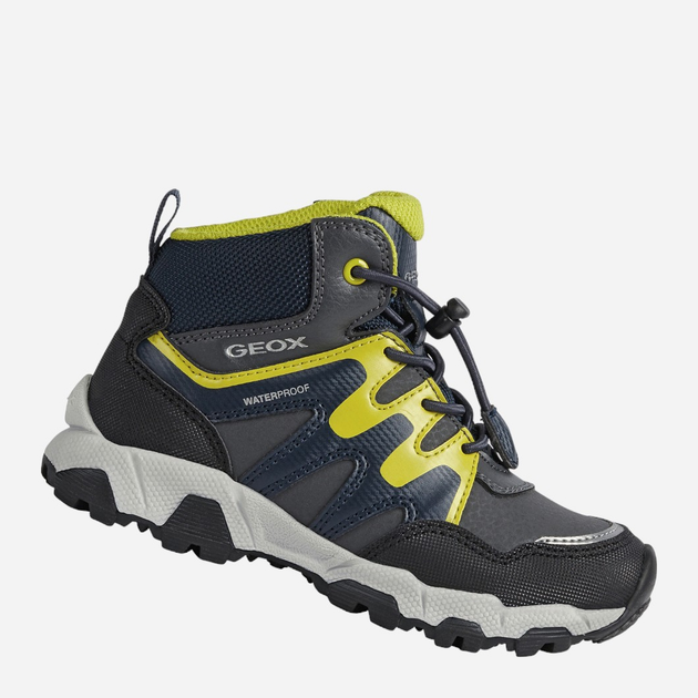 Trzewiki chłopięce Geox J16ACA0CEFU-C1267 31 Ciemnoszare (8050036205070) - obraz 3