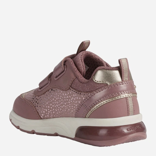 Sneakersy dziecięce dla dziewczynki Geox J168VA0DHBC-C8006 33 Różowe (8050036289407) - obraz 4