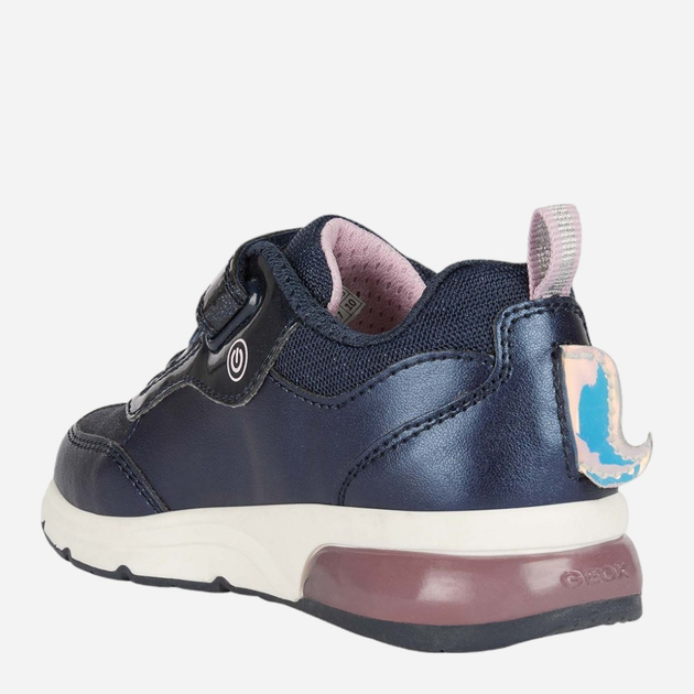 Sneakersy dziecięce dla dziewczynki Geox J268VB0BLAJ-C0694 32 Granatowe (8050036808462) - obraz 3