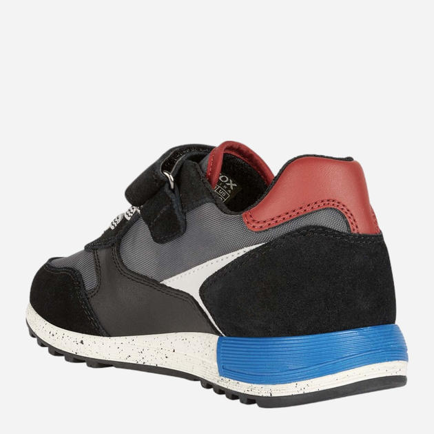 Buty sportowe młodzieżowe chłopięce Geox J269EB0FU22-C0245 39 Czarny/Szary (8050036810717) - obraz 3
