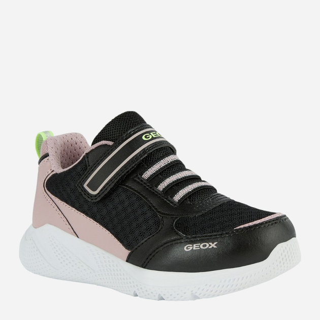 Buty sportowe dziecięce dla dziewczynki Geox J26FWA0BC14-C0724 30 Czarny/Pudrowy (8050036702050) - obraz 2