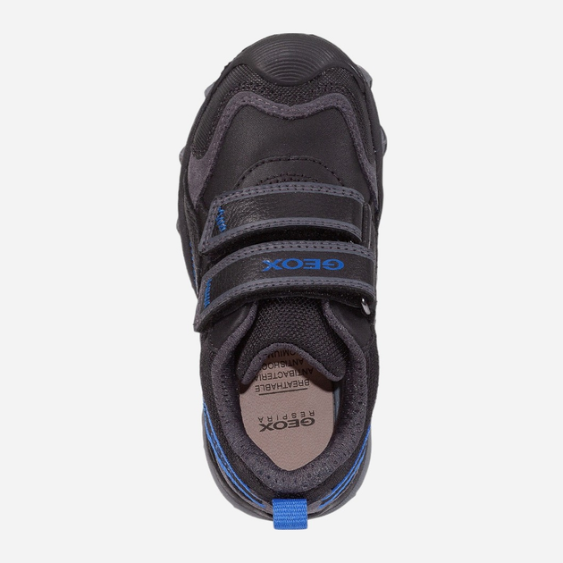 Buty sportowe młodzieżowe chłopięce na rzepy Geox J159VA085FU-C0245 38 Czarne (8050036941732) - obraz 4