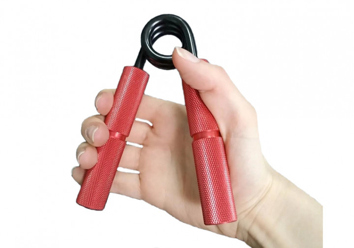 Кистьовий еспандер EasyFit Hand Grip PRO 136 кг червоний (299 lb) - зображення 2