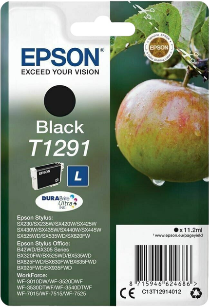 Картридж Epson T1291 11.2 мл Black (C13T12914022) - зображення 1