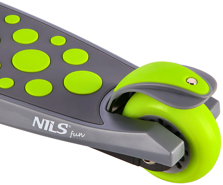 Самокат дитячий Nils Fun HLB02 Зелений (5907695544343) - зображення 6