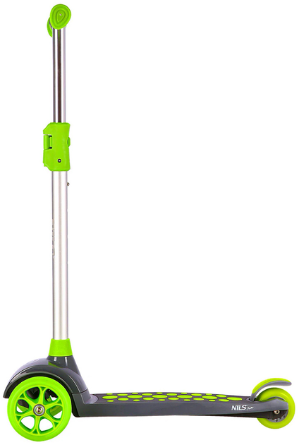 Самокат дитячий Nils Fun HLB02 Зелений (5907695544343) - зображення 9