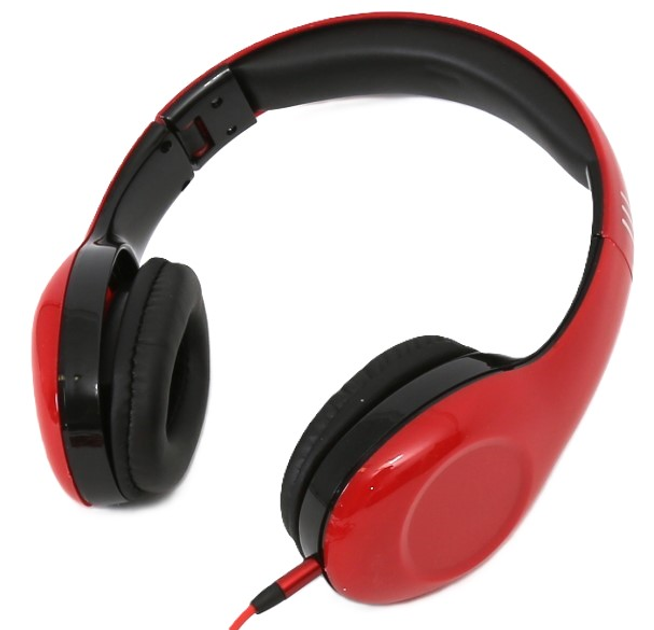 Słuchawki przewodowe Freestyle Headset FH4920 Red (FH4920R) - obraz 1