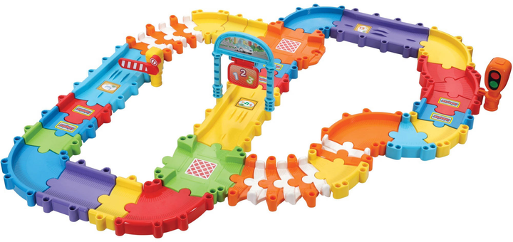 Zestaw Vtech Tut Tut Baby Flitzer drogowy deluxe (3417765244049) - obraz 1