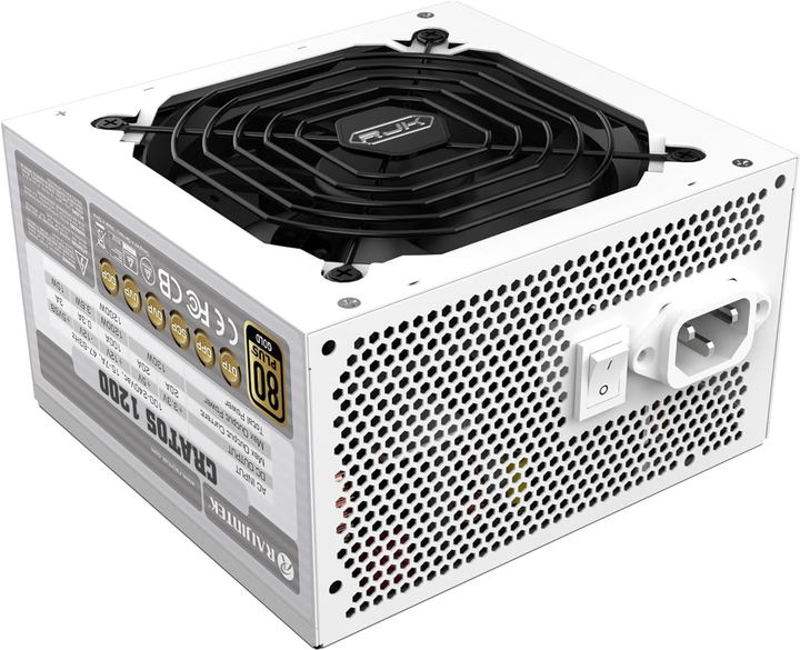 Zasilacz Raijintek Cratos 1200 White (0R30B00004) - obraz 2