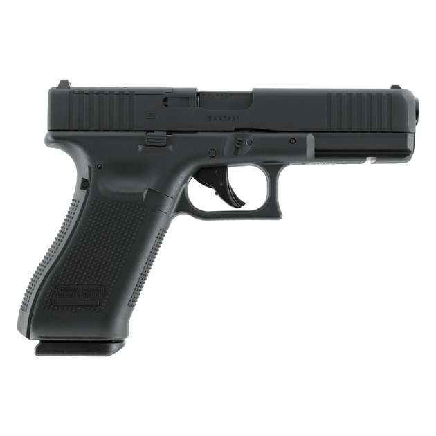 Пистолет пневматический Umarex Glock 17 Gen5 MOS pellet Blowback (4,5 мм), черный - Фото 4 Пистолет пневматический Umarex Glock 17 Gen5 MOS pellet Blowback (4,5 мм), черный - изображение 4