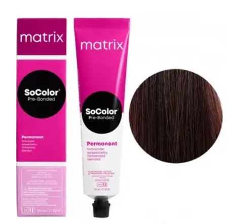 6MA Крем-краска для волос Matrix SoColor Pre-Bonded 90 мл - Фото 1 6MA Крем-краска для волос Matrix SoColor Pre-Bonded 90 мл - изображение 1