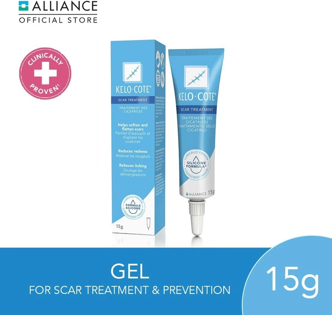 Гель від рубців і шрамів Kelo-Cote Silicone Scar Gel (0195) - Фото 3 Гель від рубців і шрамів Kelo-Cote Silicone Scar Gel (0195) - зображення 3