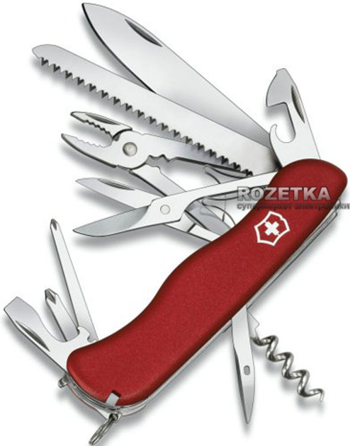 Швейцарский нож Victorinox Hercules Красный (0.9043) - изображение 1