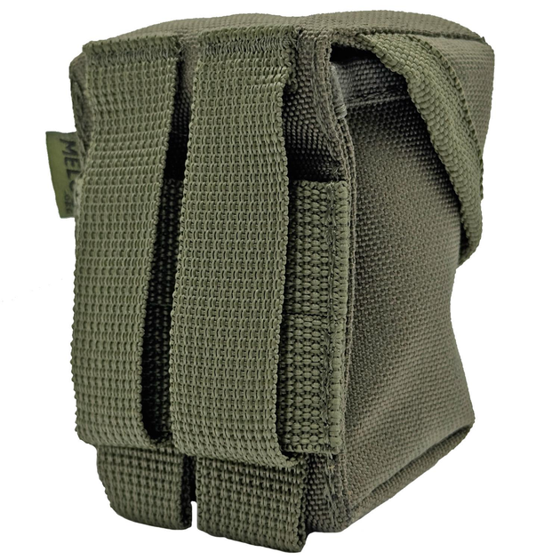 Подсумок гранатный Molle под РГО, РГН Олива MELGO - изображение 2