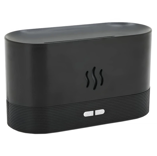 Ультразвуковий зволожувач повітря Flame Aroma Diffuser, аромадифузор (1010637-Black) - Фото 5 Ультразвуковий зволожувач повітря Flame Aroma Diffuser, аромадифузор (1010637-Black) - зображення 5
