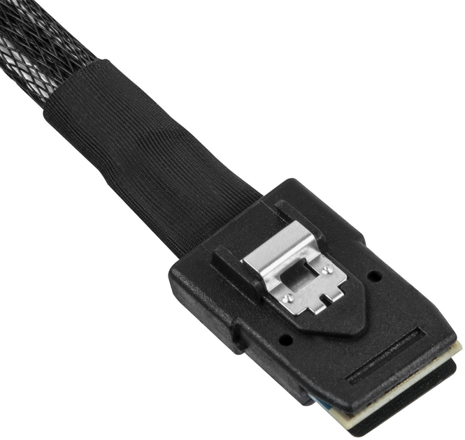 Кабель SilverStone CPS06 mini-SAS HD SFF-8643 > mini-SAS SFF-8087 0.6 м Black (SST-CPS06) - зображення 5