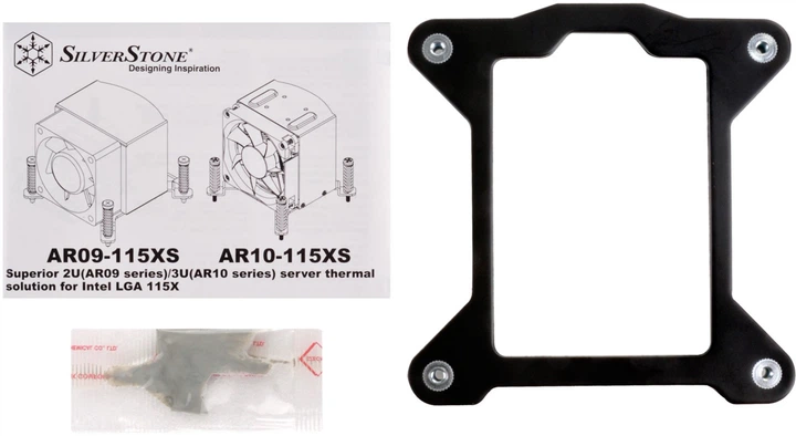 Кулер SilverStone SST-AR10-115XS Silver/Black (4710007223000) - изображение 12