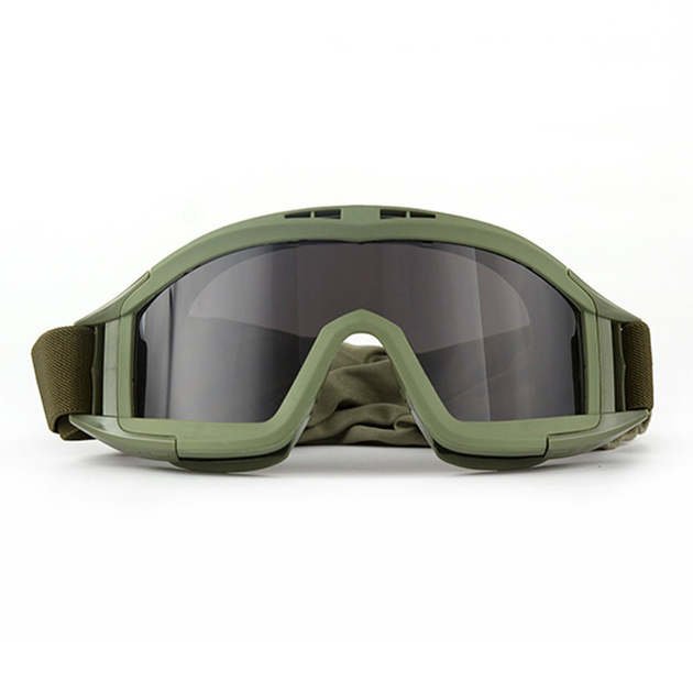 Маска балістична Revision Desert Locust Goggles олива - зображення 1