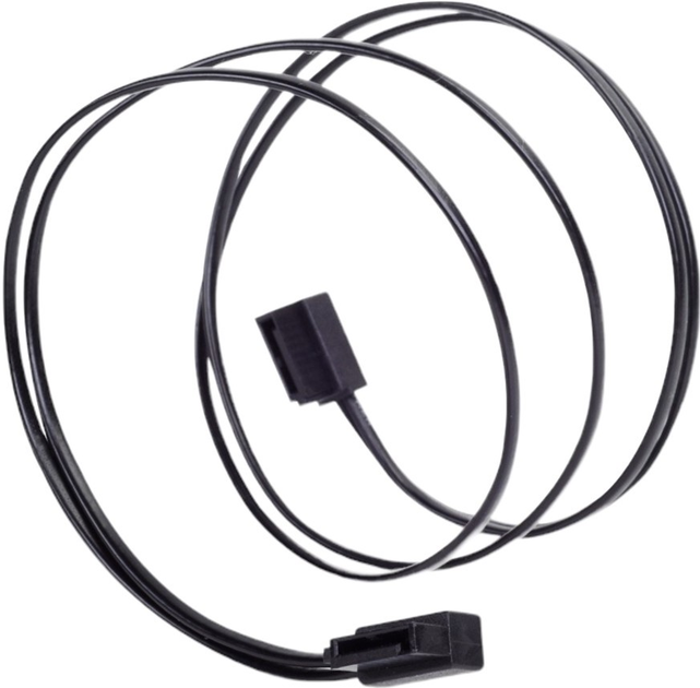 Kabel zasilający SilverStone SST-CP11B-500 Black (4710007221396) - obraz 2