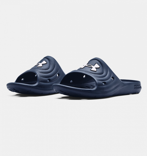 Тапочки Under Armour UA Locker IV SL 10 (44) Темно-синій 3023758-401 - Фото 3 Тапочки Under Armour UA Locker IV SL 10 (44) Темно-синій 3023758-401 - зображення 3
