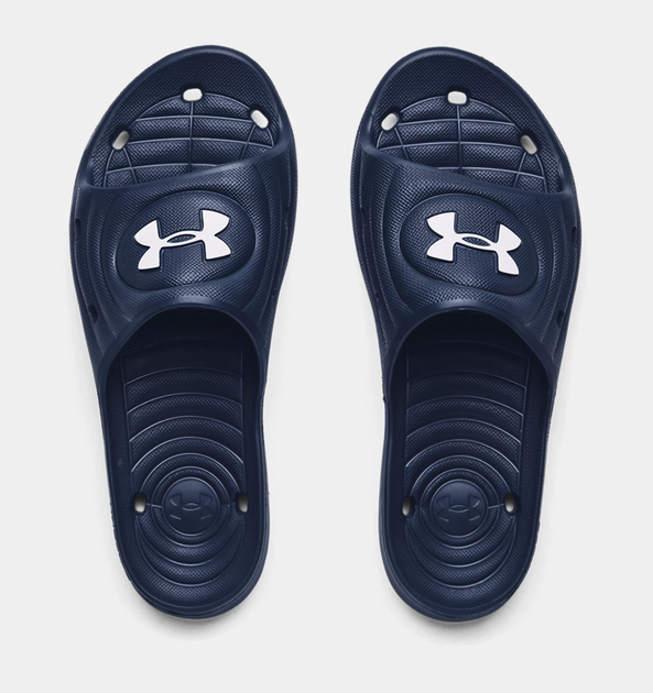 Тапочки Under Armour UA Locker IV SL 10 (44) Темно-синій 3023758-401 - Фото 4 Тапочки Under Armour UA Locker IV SL 10 (44) Темно-синій 3023758-401 - зображення 4
