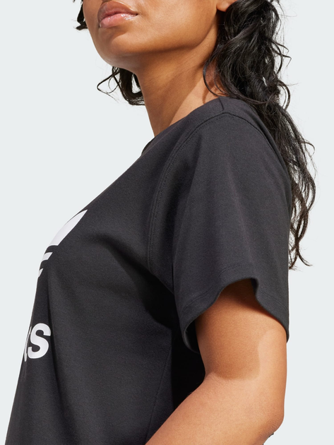 Футболка бавовняна жіноча adidas Originals IR9533 XS Чорна (4066757412547) - зображення 5