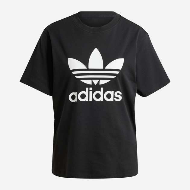 Футболка бавовняна жіноча adidas Originals IR9533 XS Чорна (4066757412547) - зображення 6