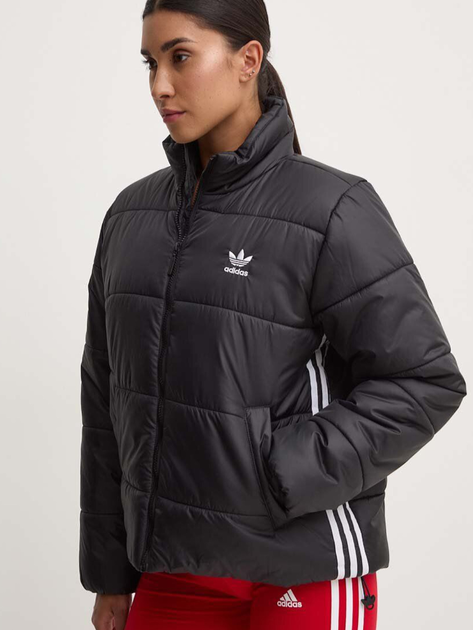 Kurtka przejściowa damska krótka adidas Originals II8455 M Czarna (4066761195252) - obraz 1