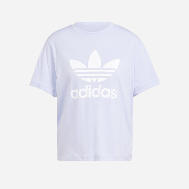 Футболка жіноча adidas Originals IN8439 XS Фіолетова (4066757217562) - зображення 5