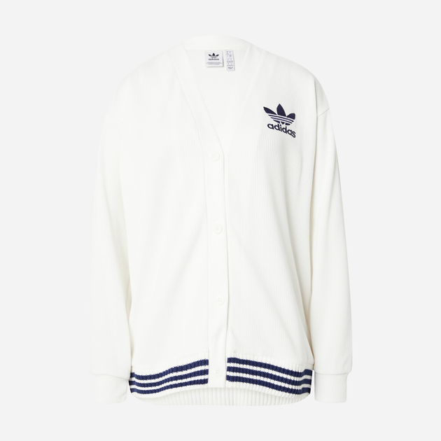 Кардиган жіночий adidas Originals IT9829 L Білий (4066766016118) - зображення 5