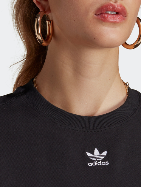 Футболка жіноча adidas Originals IA6464 XL Чорна (4066752026169) - зображення 4