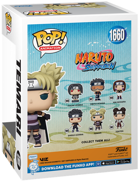 Фігурка Funko POP Animation: Naruto - Temari (889698802543) - зображення 3