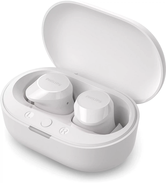 Навушники Philips TAT1209 BT 5.3, IPX4, SBC, Touch control White (4895229138063) - зображення 3