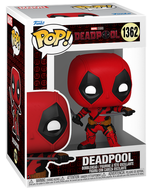 Фігурка Funko POP Marvel: Deadpool 3 - Deadpool (889698797665) - зображення 1