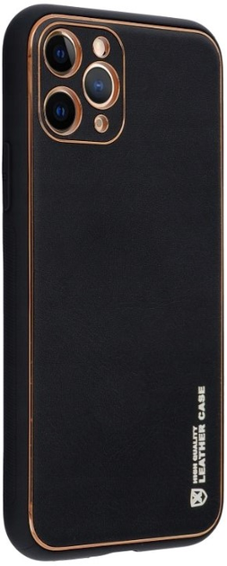 Панель Beline Leather Case для Apple iPhone 12 Pro Max Black (5903919069555) - зображення 1