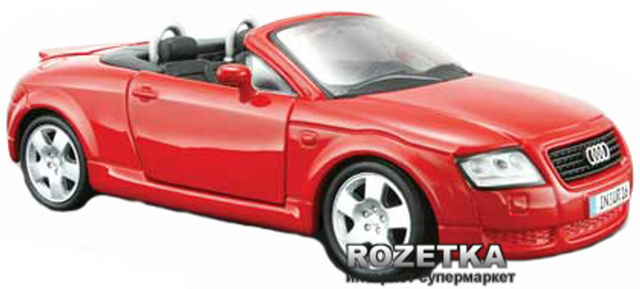 マイスト　Audi TTロードスター Автомодель Maisto (1:24) Audi TT Roadster (31978 red