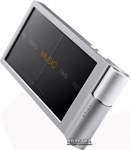 MP3-плеер iRiver Spinn 4 Gb Silver - Фото 1 MP3-плеер iRiver Spinn 4 Gb Silver - изображение 1