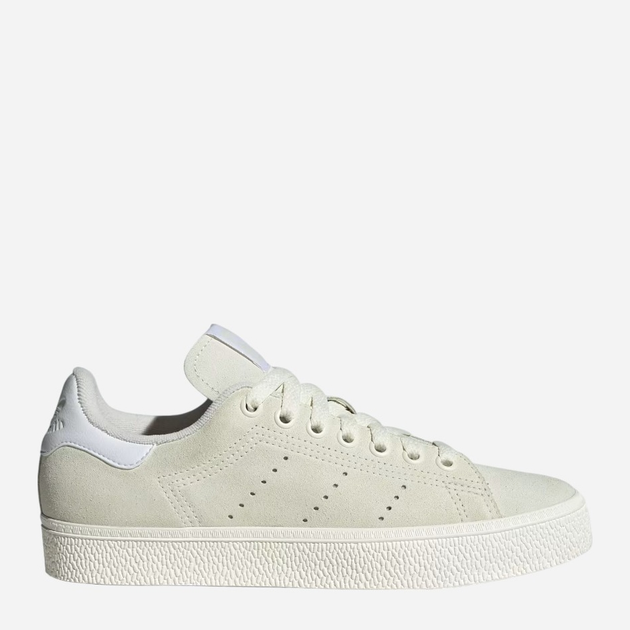 Sneakersy damskie zamszowe adidas Originals Stan Smith CS W IE0431 37.5 (4.5UK) Beżowe (4066765329363) - obraz 1