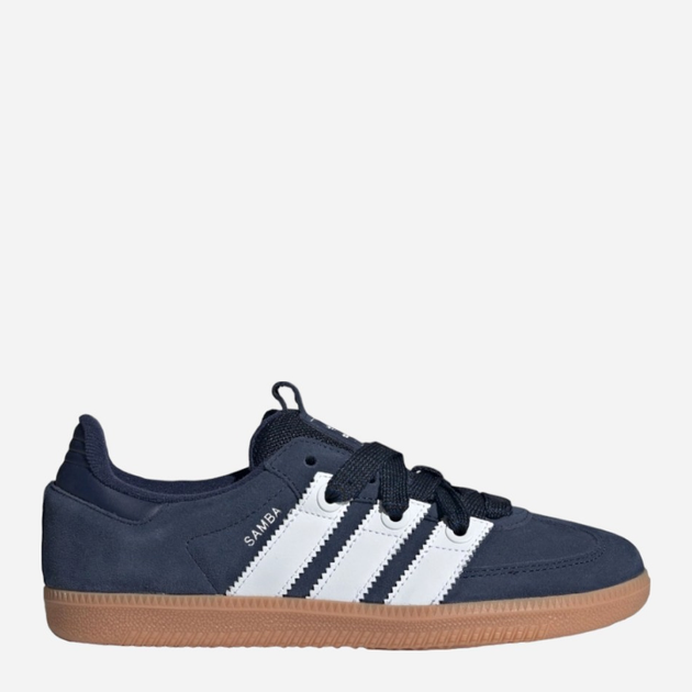 Tenisówki damskie do kostki adidas Originals Samba OG W ID0286 40.5 (7UK) Ciemnogranatowe (4066759428805) - obraz 1