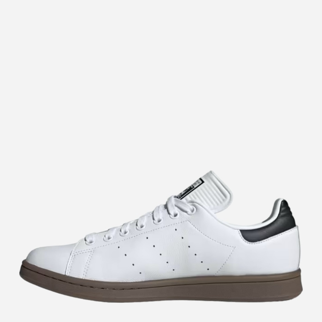 Tenisówki męskie z eko skóry adidas Originals Stan Smith IG1320 45.5 (10.5UK) Biały/Czarny (4066765493217) - obraz 2