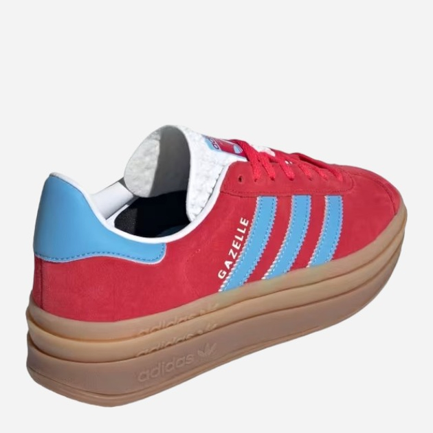Sneakersy damskie na platformie adidas Originals Gazelle Bold W IE0421 36.5 Czerwone (4066764972836) - obraz 4