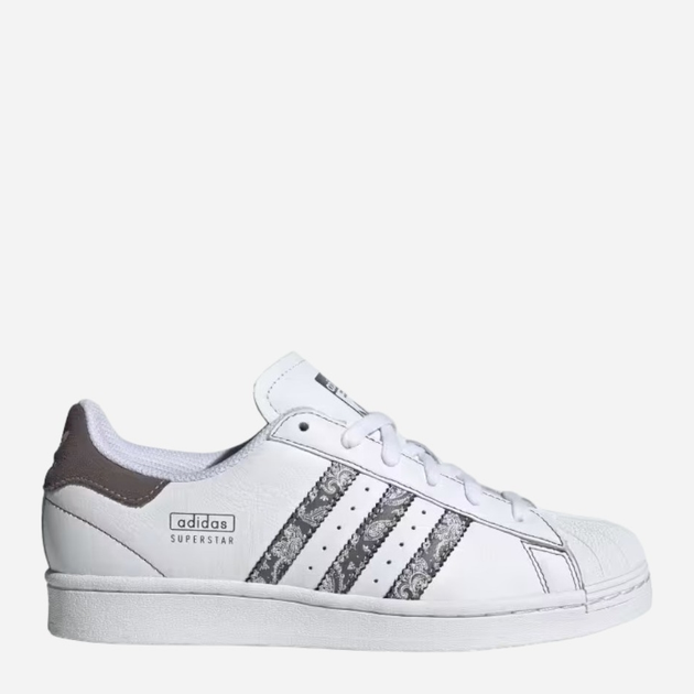 Trampki damskie do kostki adidas Originals Superstar W IE3008 37.5 (4.5UK) Biały/Ciemnoszary (4066765890115) - obraz 1